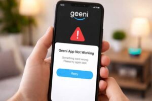geeni app not working