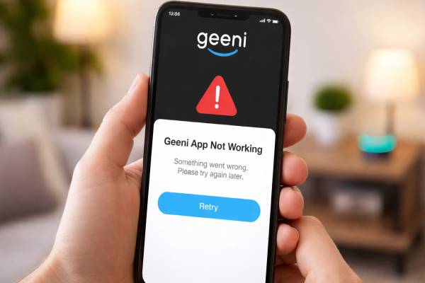 geeni app not working